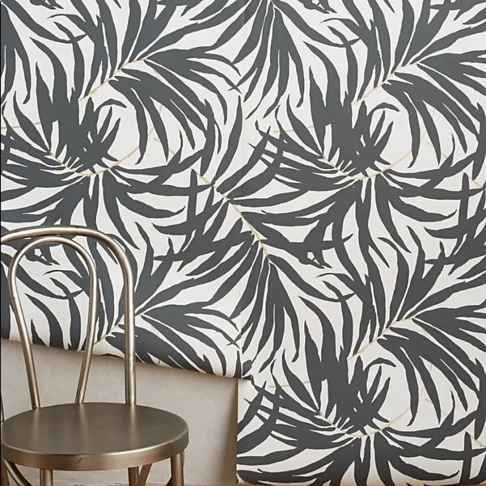 🥳HP Anthropologie York Bali Leaves Premium Peel Stick Wallcovering / Wallpaper